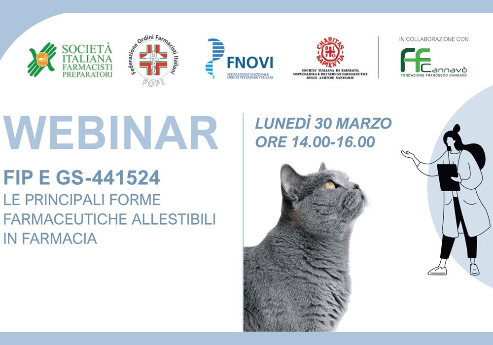 FIP E GS-441524. LE PRINCIPALI FORME FARMACEUTICHE ALLESTIBILI IN FARMACIA